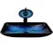 Novatto FRESCA Glass Vessel Sink and Faucet Set in Matte Black NSFC-G1903417003MB - alternate 2